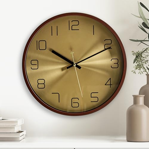 Image of SS25-ALUMINIUM DIAL Wall CLOCK-30.5 X 30.5 X 4.2CM-3524A042