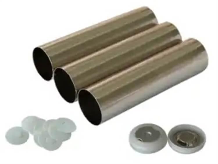 Cylinder Cell Case with Anti-Explosive Cap and Insulation O-Ring (1000, 18650 Cylindrical Cell)