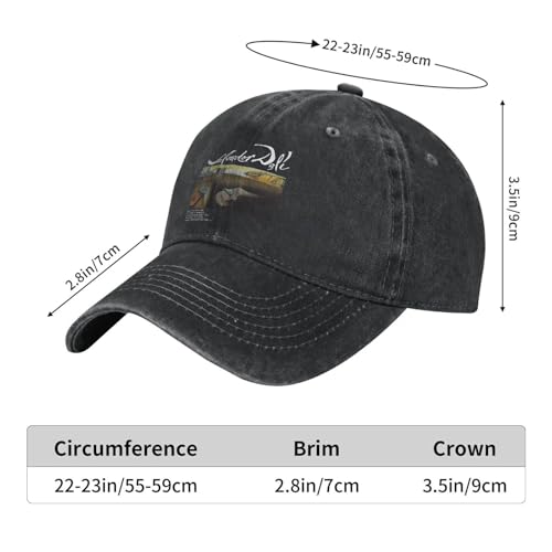 The Persistence of Memory Salvador Dali Baseball Cap Distressed Denim Art Snapback Cap Unisex Style Outdoor Adjustable Fit Hats - Image 2