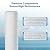 PUREPLUS 5 Micron 4.5" x 20" Whole House String Wound Sediment Filter for Well Water, Replacement Cartridge for Pentair Pentek WP5BB20P/WP25BB20P, Hydronix SWC-45-2005, SpiroPure SP-WP5-20BB, 4Pack