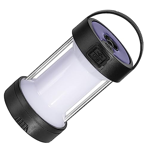 VANZACK Outdoor Camping LED Lantern Professional Rechargeable Tent Light for Hiking Backpacking and Emergency Use Solar Charging for Nighttime Illumination Present for Camping Enthusiasts
