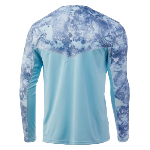Image of HUK Men's Icon X Long Sleeve Shirt, Performance Fishing Shirt