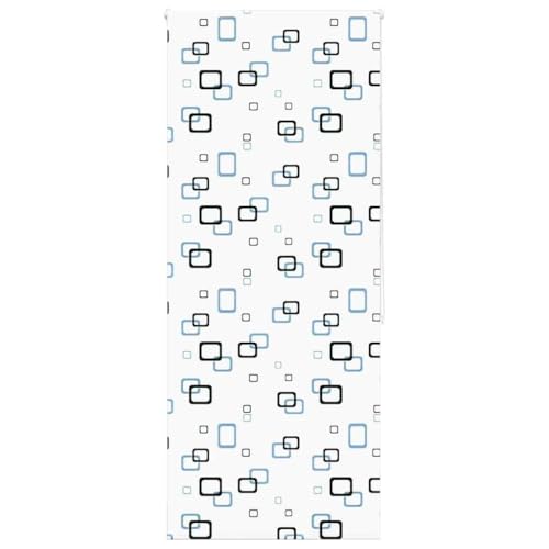 Mokuyary Store de douche - 110 x 240 cm - Largeur du tissu : 106 cm - Anti-moisissure - Imperméable et séchage rapide - Lavable - Tissu de qualité...