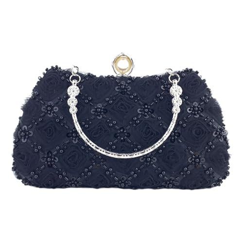 Pochette de soirée paillettes Morain pour ranger vos essentiels sans encombrement en soirée