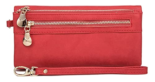 Leather long wallet with zipper coin purse large-capacity wallet card case Ladies wallet coin purse card wallet & card cases3
