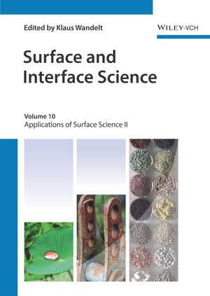 Buy Surface and Interface Science - Volume 10 - Applications II — BookShops.in