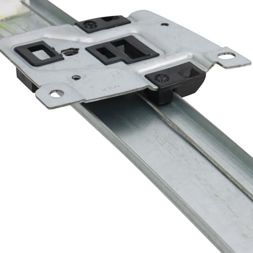 Image of TRQ Rear Right Power Window Regulator & Motor Assembly Passenger Side Compatible with 2001-2006 Mazda Tribute