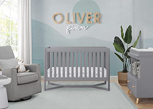 Delta Children Tribeca 4-In-1 Baby Convertible Crib, Grey #TOP1