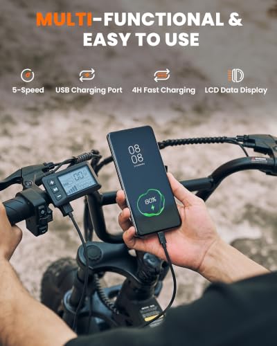 Image of Electric Bike for Adults, ๐ฏ๐ฌ๐ฌ๐ฌ๐ช /1500W Peak Motor, 48V 13Ah / 25Ah