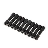 Menge: 10 Stü 10 Stücke M3 * 28mm Aluminium Abstandshalter Spacer Für Mini RC Quad, Drone, Robot Modelle - Schwarz