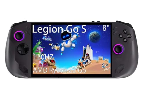 Image of Lenovo Legion Go S Gaming Handheld Consoles, Steam OS, 8 inch 120Hz IPS LCD Touch Screen, AMD Ryzen Z2 Go, 16 GB RAM LPDDR5X 1TB SSD