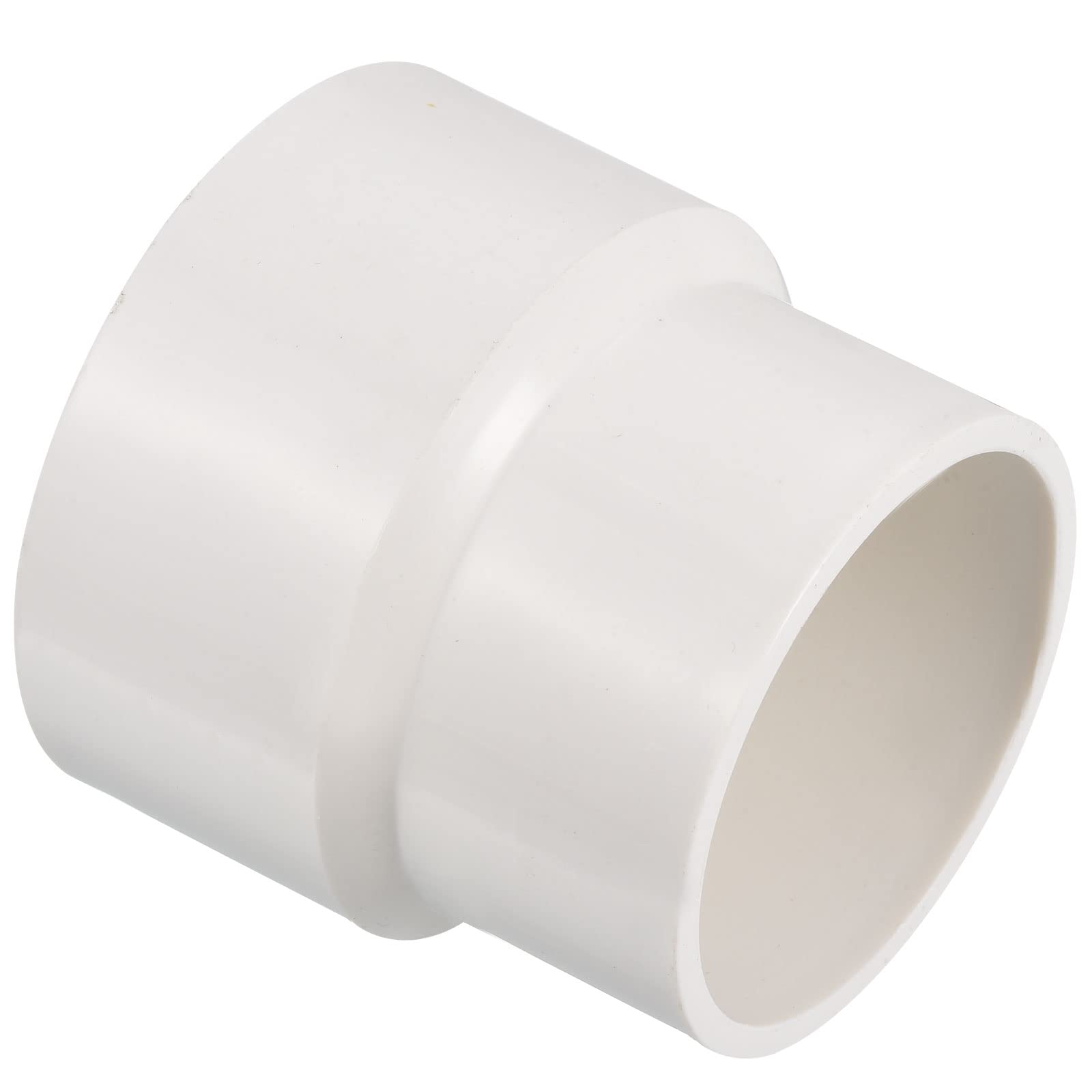 PATIKIL PVC Reductor Tubo Montaje 50x32mm, 3 Paquete Recto Acoplamiento Adaptador Conector, Gris — view 56