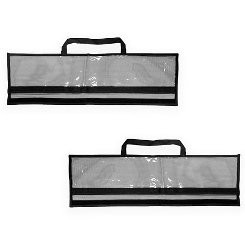 Spreader Bar Lure Bag, diseño compacto, 30 pulgadas, 9.2oz, color negro, 2 piezas miniatura 2