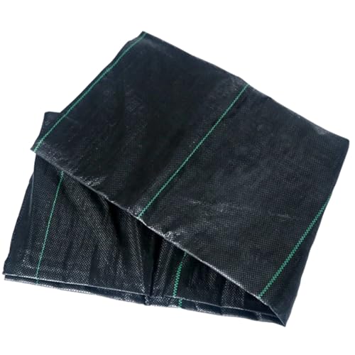 GANAZONO Tela De Control De Malezas para Jardín Exterior, Barrera Resistente De 1m x 5m, Tejido Plástico Permeable para Césped y Huerto, Cubierta Vegetal Duradera y Práctica para Paisajismo