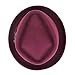 Belfry Crushable Porkpie, largeBurgundy