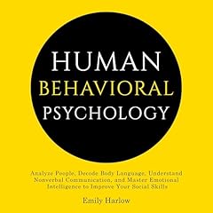 Human Behavioral Psychology Audiolibro Por Emily Harlow arte de portada