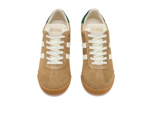 Image of Gola, Women's, Elan, Brown Sugar /Off White /Evergreen, 7 Medium