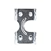 Metal Clips for Rope, Cord, String - Heavy Duty Zinc Plated Double Rope Clamps (1/2 Inch, 2 Pack)