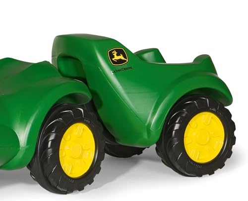 Rolly Toys 122028 rollyMinitrac Trailer John Deere, Anhänger für Rutscher Traktor rollyMiniTrac, ab 1,5 Jahren, grün