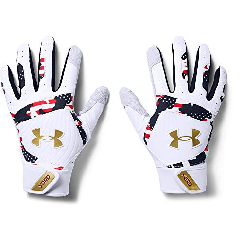 Under Armour Men's Yard Stars & Stripes 20, White (100)/Metallic Gold, X-Large