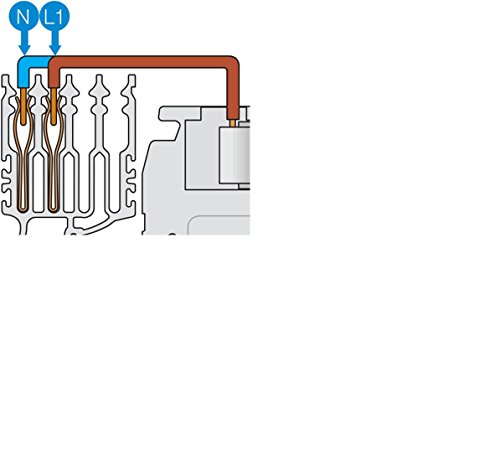Barra 100a 4 polos Abb-entrelec de 24 módulo unifix-l 600a para distribución trifásica 2