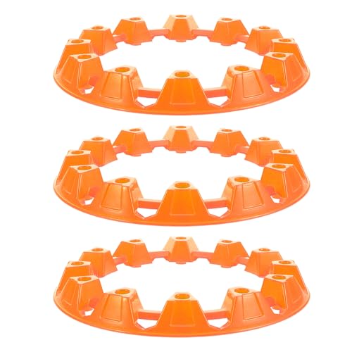 ORFOFE 3 Piezas Tapas de Cubo para Ruedas ATV Protección Plástica para Llantas Cubiertas Decorativas para Rines Accesorios para Vehículos Todoterreno y Reuniones al Aire