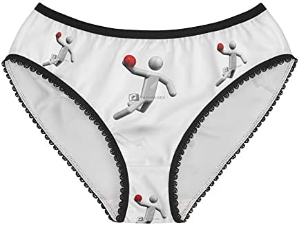 Handball 3D Panties,Handball 3D Underwear, Briefs, Cotton Briefs, Funny Underwear, Panties For Women