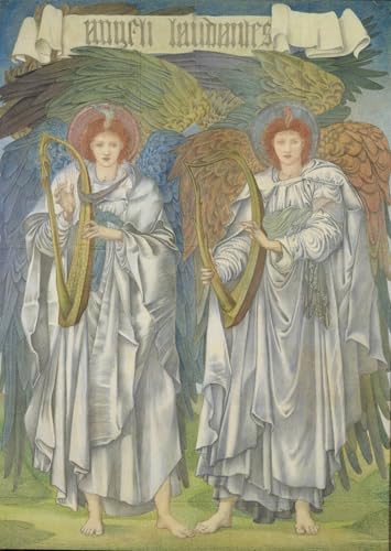 Prints toile peinture murale Angeli Laudantes Edward Burne Jones décoration salon