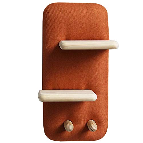 KISlink Display Stand Nordic Wall Hanging Rack Creative Room Decoration Soft Cloth Sofa Solid Wood Floating Shelf