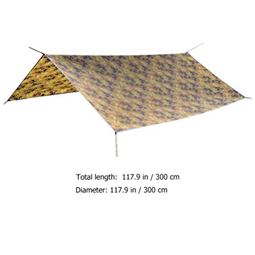 BESPORTBLE Tenda de acampamento, impermeável, portátil, multifuncional, tapete de piquenique, abrigo