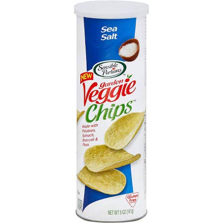 Sensible Portions Veggie Chp,Sea Salt,Can 5 Oz (Pack Of 12)F