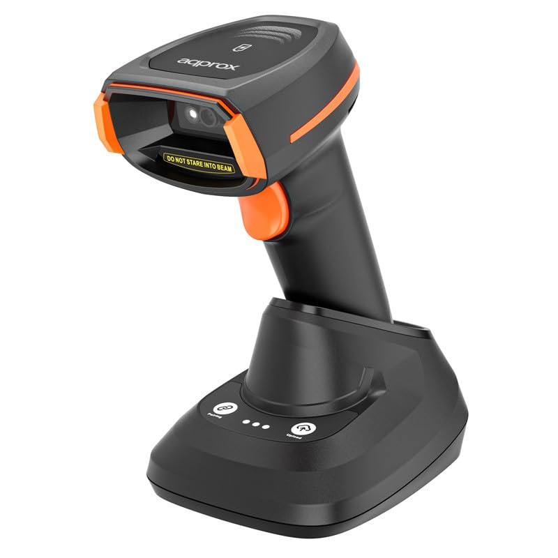 Lector de Código de Barras 1D-2D-QR Approx appLS24WSBS/ USB/ Bluetooth/ Radiofrecuencia