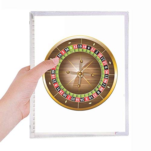 Cahier de tournage réaliste Casino spirale rechargeable pour script