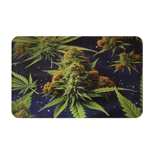 Area Rug A Puff In Time Weed Marihuana Boden Anti-Rutsch Willkommen Fußmatte Badezimmer Teppich...