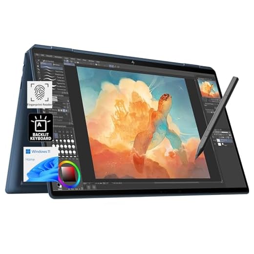 HP Spectre x360 16" 2-in-1 3K QHD+ Touchscreen (Intel 12th Gen i7-12700H, 16GB RAM, 2TB SSD, Stylus) Business Laptop, Long-Battery Life, Fingerprint, Backlit, Thunderbolt 4, IST Bag, Win 11 Home