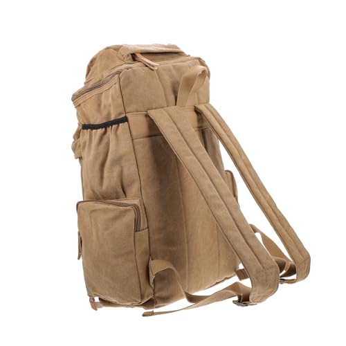 Sac à dos de voyage hommes en toile anti-désordre avec trousse de rangement
