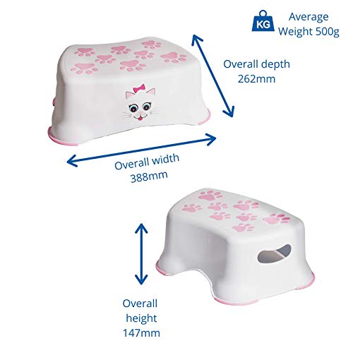 My Little Step Stool - Katze für Kleinkinder, Anti-Rutsch-Oberfläche, Toiletten-Training für Kinder, Ideal um Toilette… – Bild 5