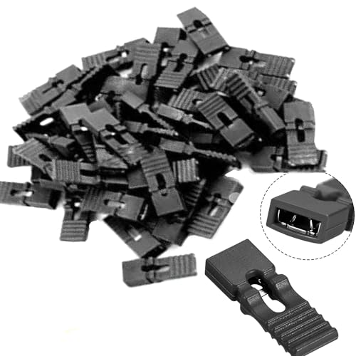 2.54mm Standard Pin Header Jumper Cap Connection Block Circuit Board Shunts Short Circuit Cap for Hard Drive Motherboards DIY AccessoriesJumper Cap 120PCS (Black)
