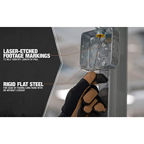 Southwire 58279840 1/8 in. 240 ft. Steel Fish Tape