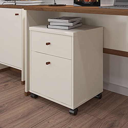 VIANOSSA - Gaveteiro Berlin Cor:off White/naturale