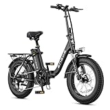 🚲【1125W Peak Motor and 28MPH Speed】: Experience powerful performance with the ENGWE L20 2.0 electric bike, equipped with a 1125W peak motor that allows you to reach speeds up to 28MPH. This motorized bicycle is perfect for urban commuting and tacklin...