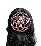 Women Kippah Handmade beaded kippot headcovering light purple color kippot