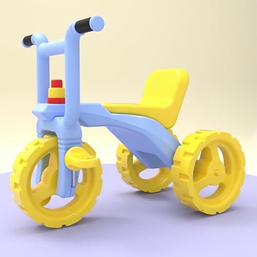 Lifelong Cuppy Flyer Tricycle for Kids upto 3 Yrs | Comfortable Seat with Backrest, Anti-Skid Wheels | Easy Grip Handle & in-Built Horn | Fully Assembled Non-Toxic Push Ride-on | Indoor & Outdoor Play Lifelong Cuppy Flyer Tricycle for Kids upto 3 Yrs | Comfortable Seat with Backrest, Anti-Skid Wheels | Easy Grip Handle & in-Built Horn | Fully Assembled Non-Toxic Push Ride-on | Indoor & Outdoor Play