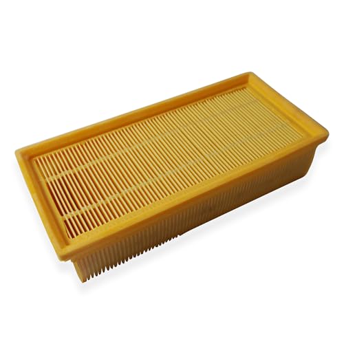 Filtre plissé plat Compatible pour aspirateur Karcher NT65/2, NT72/2, NT75/2, 69042830, 6 904-283 0 - Lot de 1 filtre