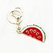 Green Watermelon Handbag Keychain Purse Charm Car Bag Pendant Handbag Bag Keychain Key Ring (Green # 1)
