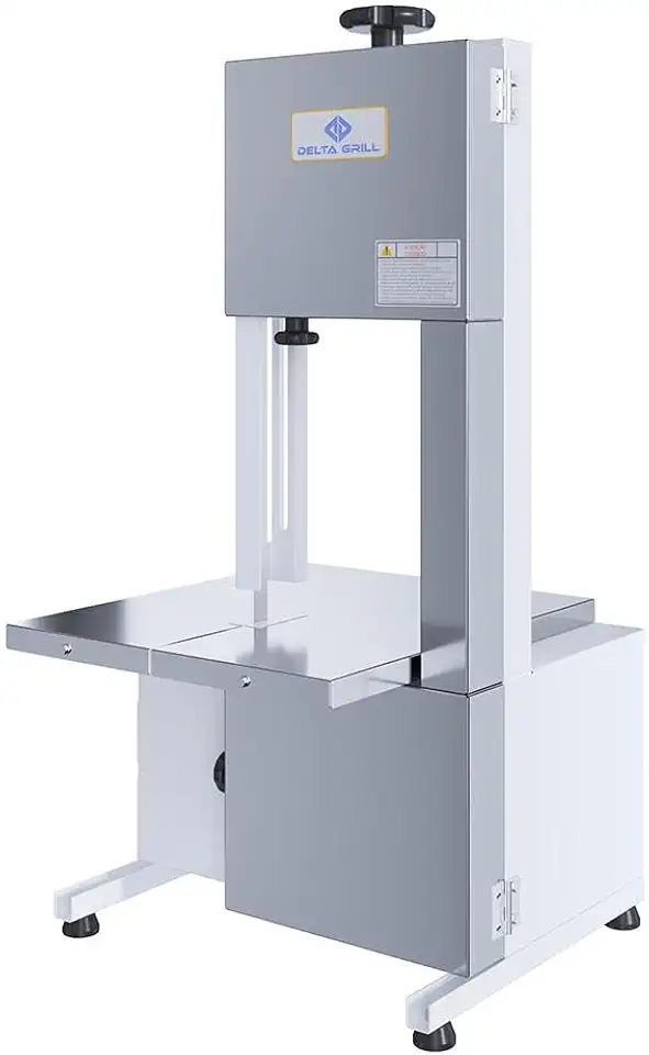 Serra Fita Branca Bancada Inox 1/2 CV 1,80 m Delta Grill DG-1021(SAIU DE LINHA)