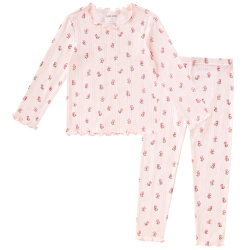 Image of pureborn Baby Pajamas Set Toddler Snug Fit Cotton Sleepwear 2pcs 12M-7Y