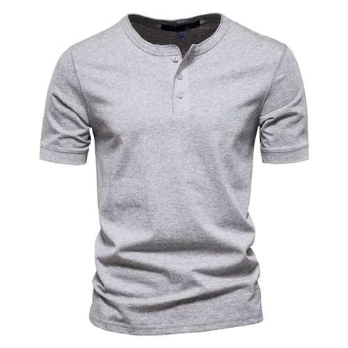 T-shirt homme coton noir manches courtes polo de golf et tops de sport chic