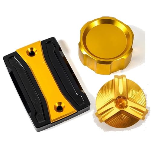 Tapa de cilindro de embrague y freno dorado para moto Yamaha MT07 de 2014 a 2020