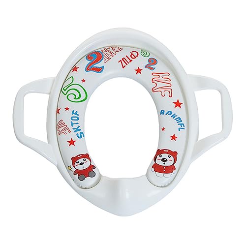 Milisten 1 Pieza Asiento de Inodoro Infantil Antideslizante Entrenamiento de Adaptador y Niñas con Compatible con Mayoría de Inodoros Instalación y Uso
